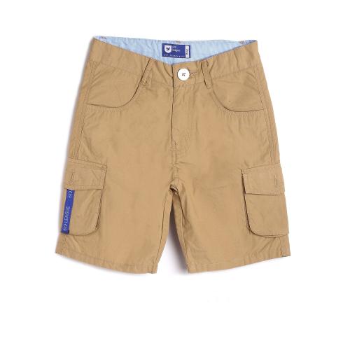 612 League Boys Shorts in Khakhi Color