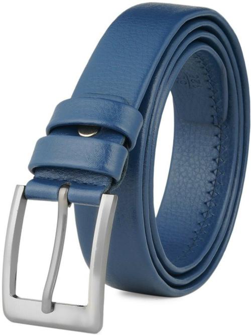 Elite Crafts Men Black Artificial Leather Belt - One Size l Belt For Men & Boys l Formal Belts l Stylish l Latest Design l Fashion Accessories