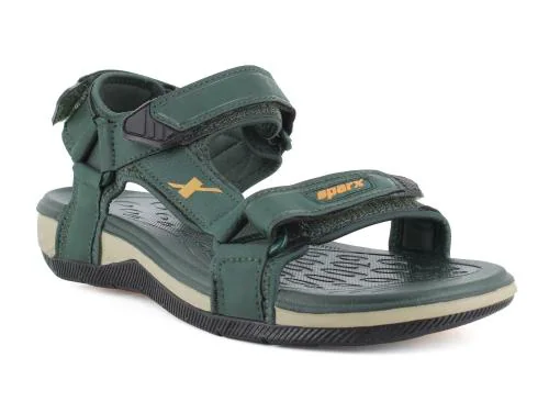 SPARX Green Sandals SS-573 For Men