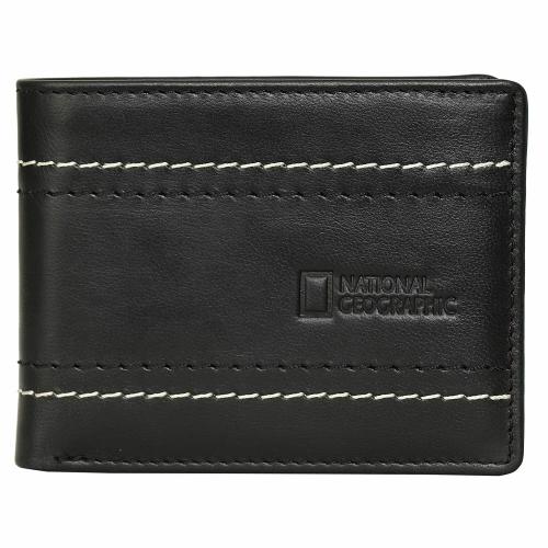 National Geographic PLANET Leather (Goat) Black 14L Mens Wallet (NW0251)
