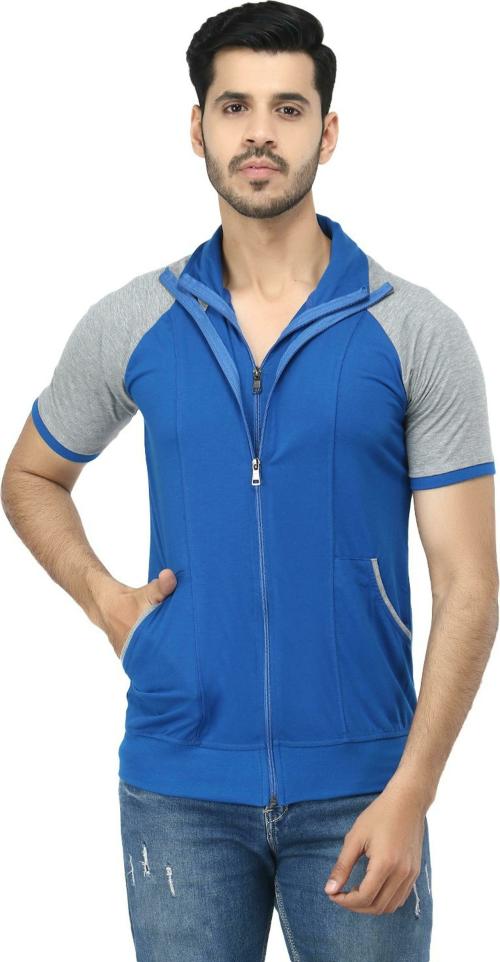 Black Collection Men's Color Block Double Collar Half Sleeve T-Shirt | T shirt for men | Tshirt | Tshirt Men |