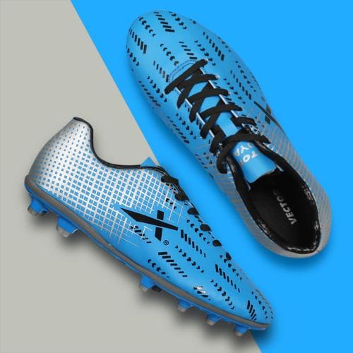 Vector X Royale Football Shoes for Men's (Blue,Black)