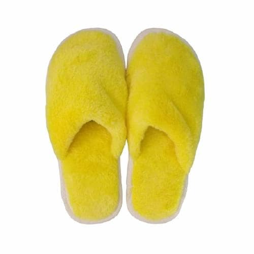 GEJUFF Soft Fur Warm Winter Slippers Anti-Slip Indoor Outdoor Slipper Unisex
