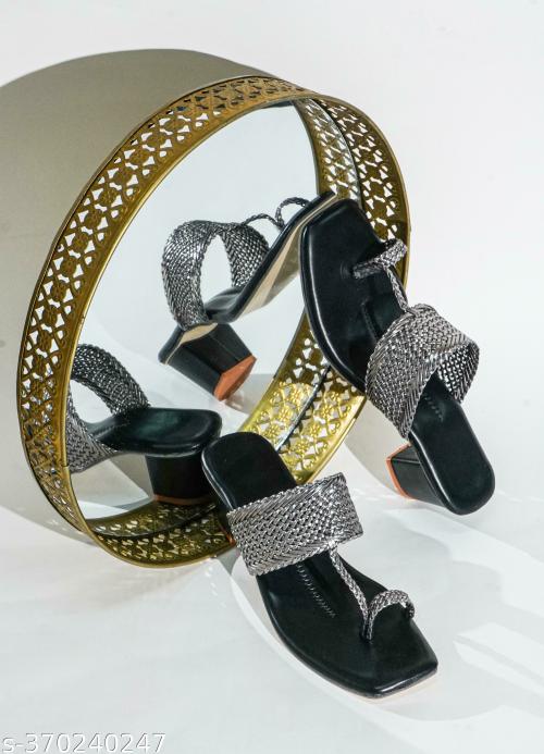 REVIT Women Heels (Silver)