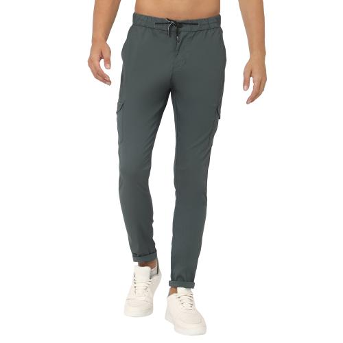 Reelize - Men's Cotton Pant | 6 Pockets , Cargo Pant | Full length | Grey | Ideal for Casual / Party / Office wear | Pack of 1 | Size 30