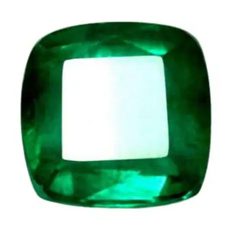 Feel Touch Mart Premium Hra Patthar Emerald Panna Zambina 8 Carat Gemstone for Unisex Certified by Lab