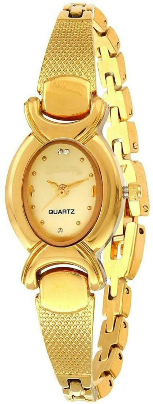 Buy Bolun Analog Gold Dial Gold Strap Watch For Women Online at Best