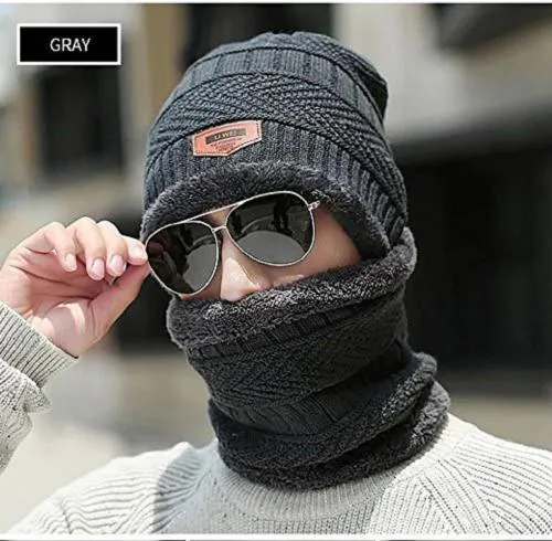 YOUTH ROBE Stylish Woolen Winter Warm Cap and Perfect Look For Men and Women pack of 1
