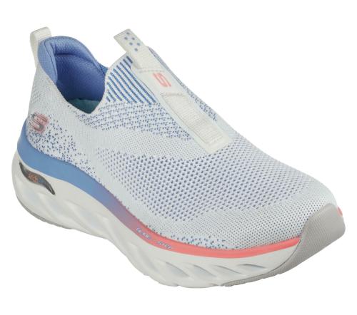 Skechers ARCH FIT GLIDE-STEP White Sports Shoes for Womens