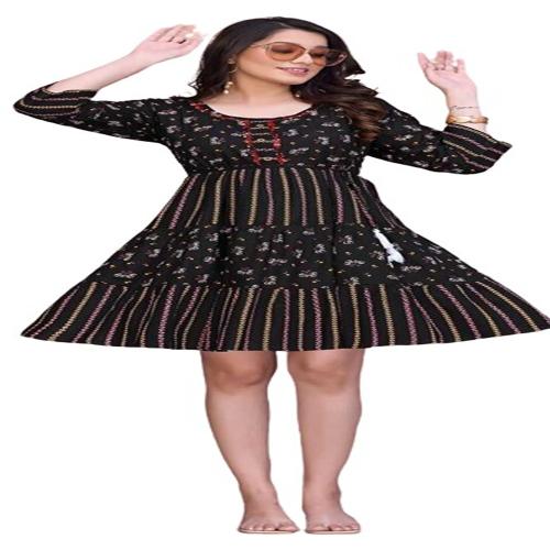 PERFECT PRODUCTIONS Stylish Embroidered Dress For Women's & Girls , One