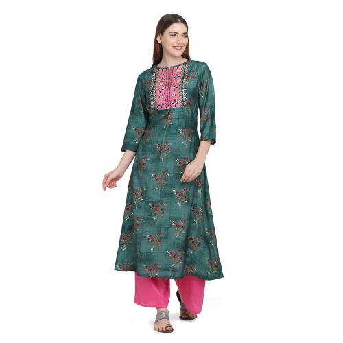 FFU embelished kurti set for women