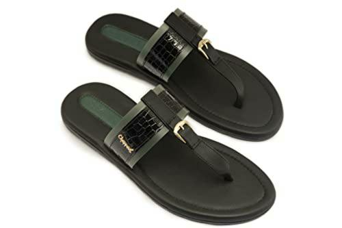 Chappers Men's Leather T-String Ethnic Footwear/Slippers