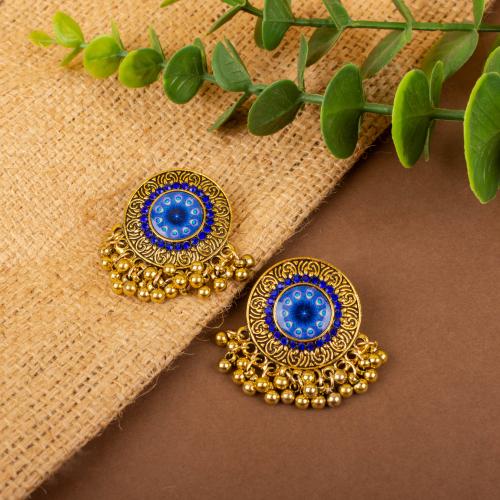 Buy Jewelz Long Lasting Gold Plated Earrings For Women Online at Best