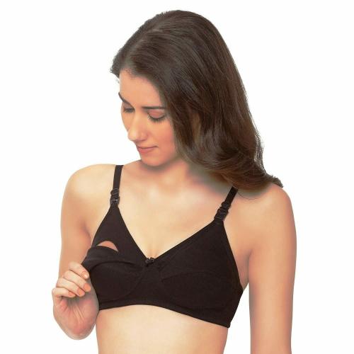 Hiya Maternity Bra, Pack of 1, Black 40B