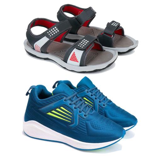 Swiggy Lightweight Sandals For Men's (Pack Of 2) Multicolour JioMart