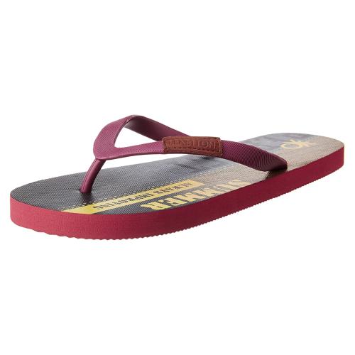 United Colors of Benetton Basic III Men Flip Flops slippers Maroon