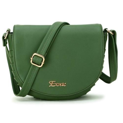 Exotic First Quater Moon Green Sling Bag SB198