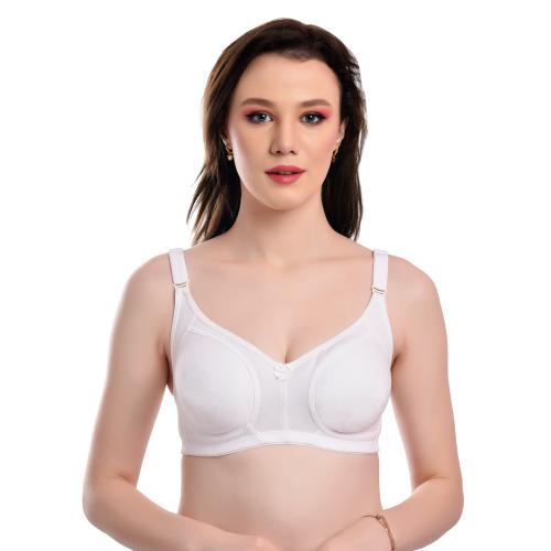 Missfire Bra for women , Women's Minimizer Bra, Regular Women's Bra (Pack Of 1)(White )