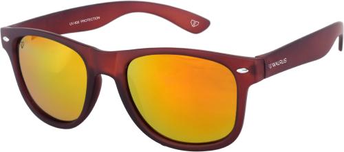 Walrus Uv Protection Wayfarer Full-Frame Golden Sunglasses For Men