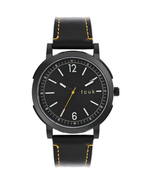 FCUK Analog Black Dial Watch For Men - FK00010A