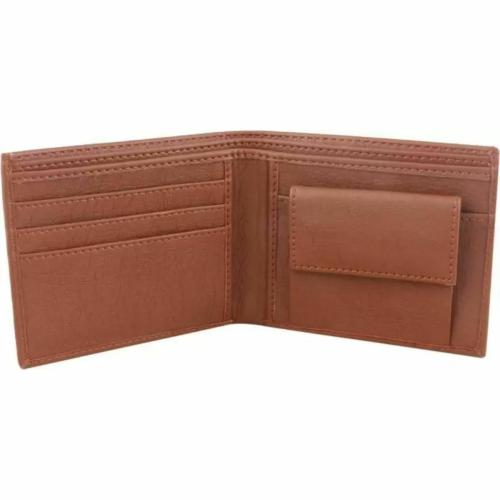 JDL Men Casual,Evening/Party,Trendy Tan Artificial Leather Wallet (5 Card Slots)
