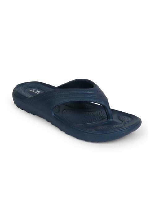 Buy Carlton London Navy Flip-flops for Women Online at Best Prices in ...
