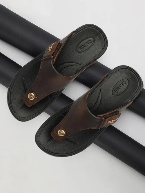 CLYMB Ferrari Brown Lightweight,Comfort,Summer,Trendy,Walking,Outdoor,Stylish,Home,Daily Use Sandal Men
