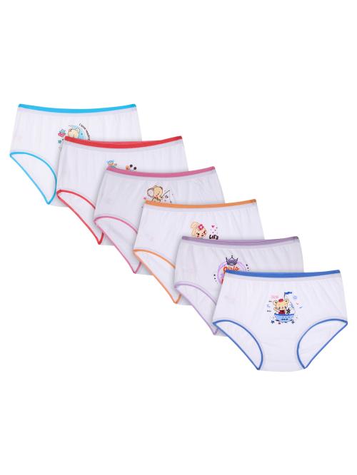 Bodycare GIRLS PANTY SOLID Pack Of 6