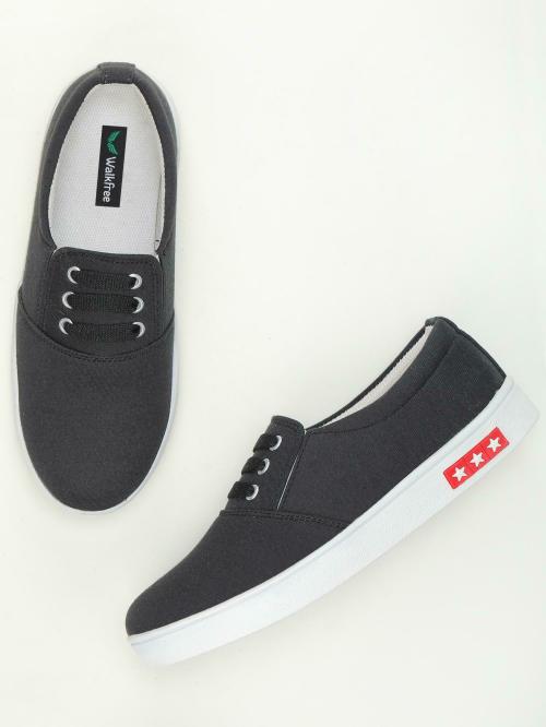 Walkfree Trendy Casual Shoes for Women - Black