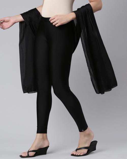 TWINBIRDS Women Black Pearl Shimmer Shawl