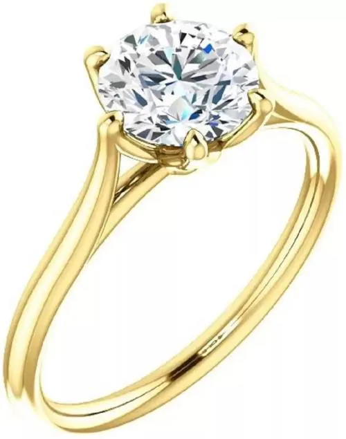 Chopra Gems & Jewellery Gold Plated Brass Original Zircon Ring (Men and Women) - Adjustable (ZIRCON RINGS LLW65)