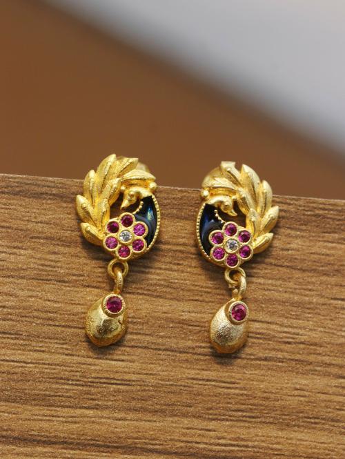 gold plated khumka for girls and women