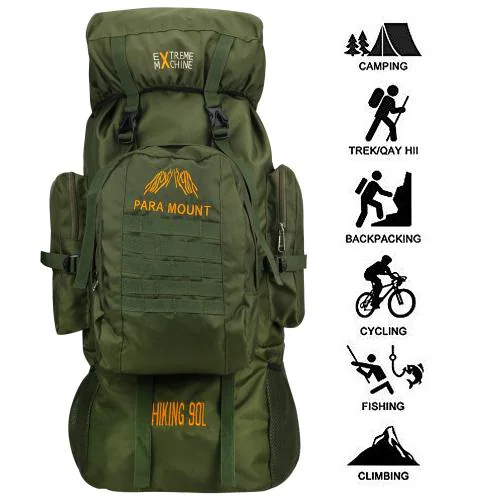 Buy Extreme Machine 90L Waterproof Detachabe 2 in 1 Rucksack Bag
