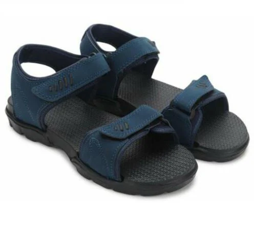 Genial Men's Blue EVA Synthetic Leather Casual Sandals-10