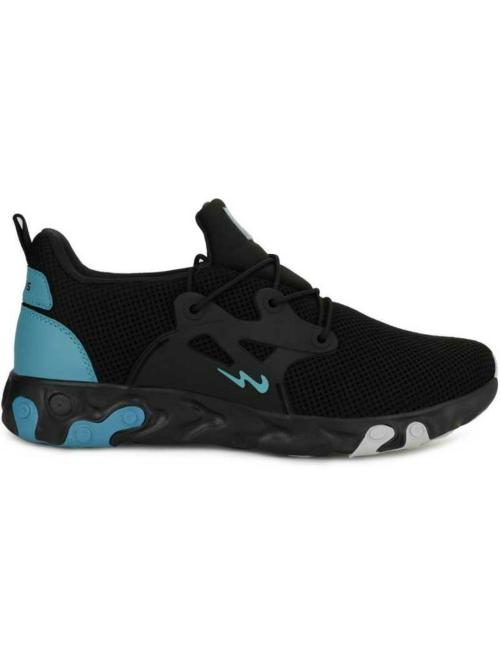Campus EARTH Black Men's Running Shoes
