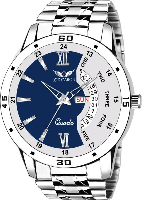LOIS CARON LCS-8246 TRENDING DAY & DATE FUNCTIONING Analog Watch - For Boys & Mens