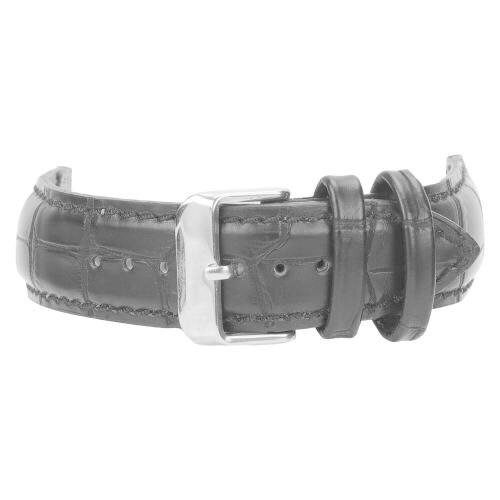 Buy Roycee Synthetic Leather Watch Straps and Bands for All Watches (Black) Online at Best