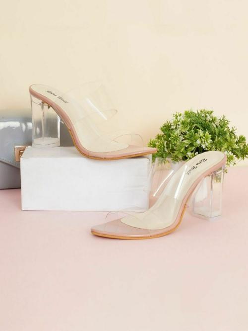 Retro Walk Women Pink Heels