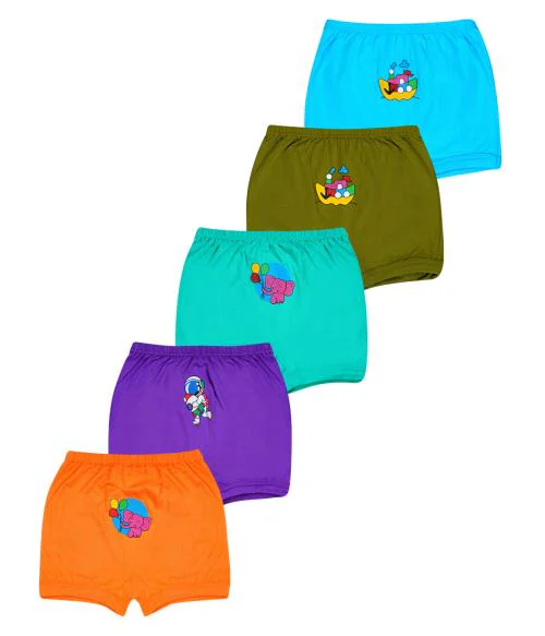 YELLOWDELIGHT Pure cotton drawer 9-10y-5p