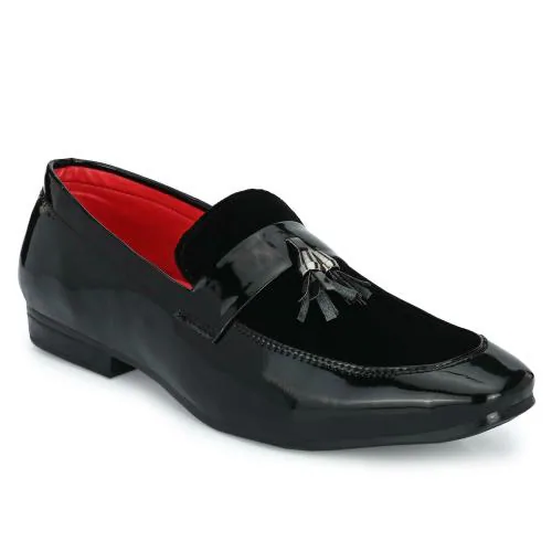 KNOOS Black Casual Shoes for Men