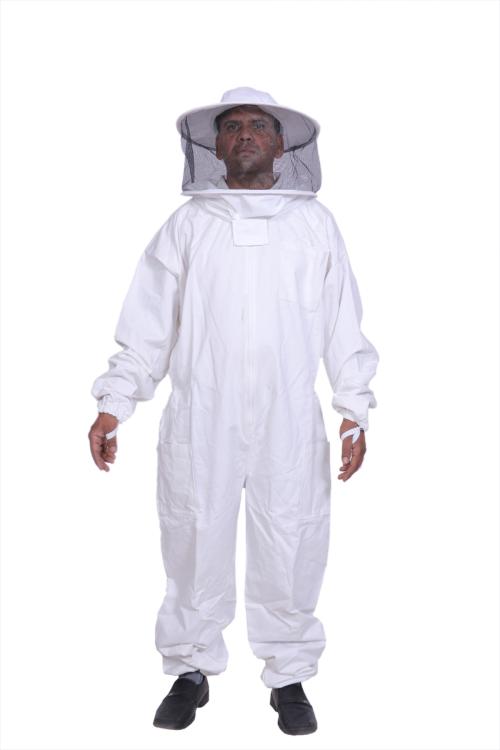 Beeattire Professional Bee Suit With Round Hood Veil- Thick COTTON - 4XL