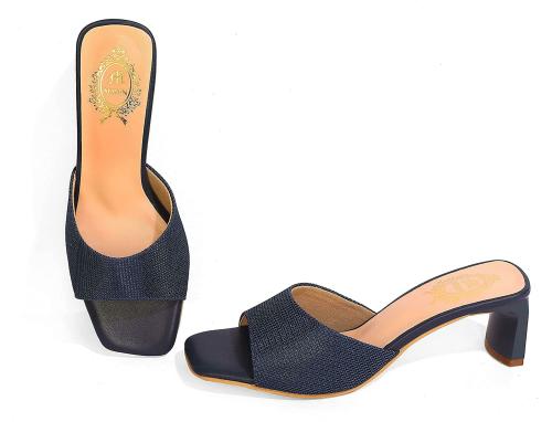 Maven Women Sandal Heels (Navy Blue)