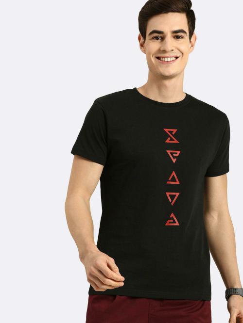 Bewakoof Men Witcher of Rivia Printed Half Sleeve Round Neck T-Shirt