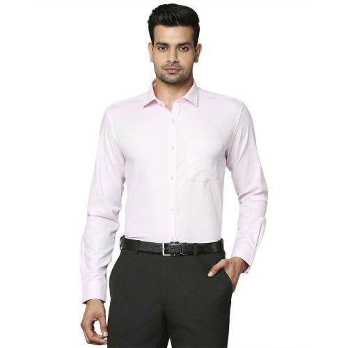 Park Avenue Men Formal Light Red Shirt