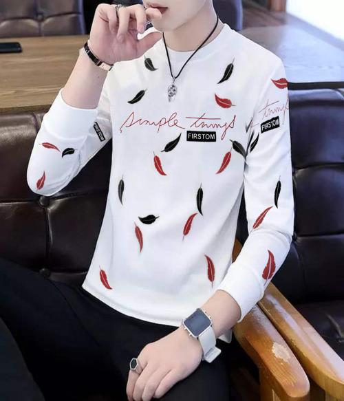 TRY THIS MEN ROUND NECK COTTON T-SHIRT