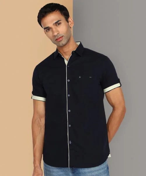 Kuons Avenue Men's Linen Cotton Casual Shirt