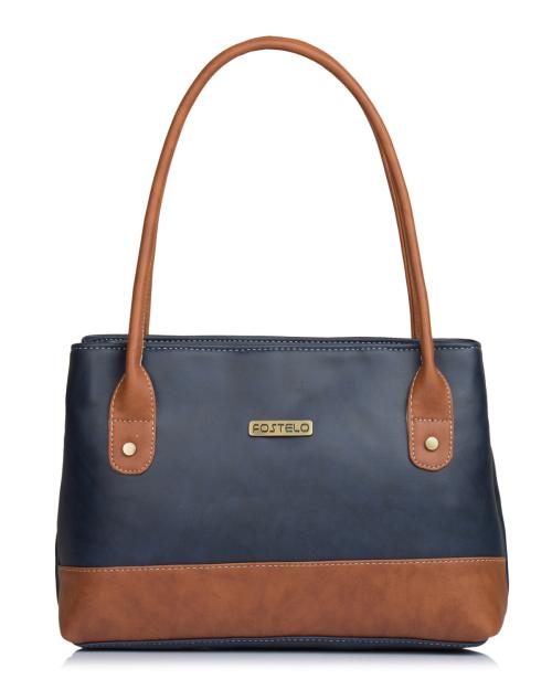 Fostelo Women's Zara Handbag (Blue) (JM_FSB-1052)
