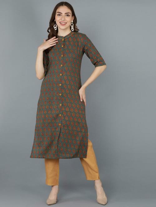 Vaamsi Cotton Printed Kurta