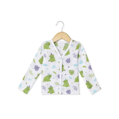 The Boo Boo Club 100% Organic Cotton Muslin Night Suit for Baby Girl and Boy 6-12 Months | Kids Night Suit for Boys and Girls