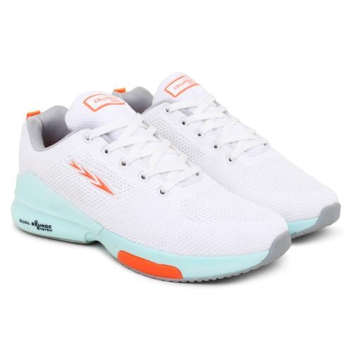 Columbus/BREATHE-WHITE/ORANGE/Sports Running Shoes Men